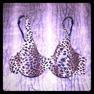 ❤️ Victoria’s Secret Leopard underwire bra 36C